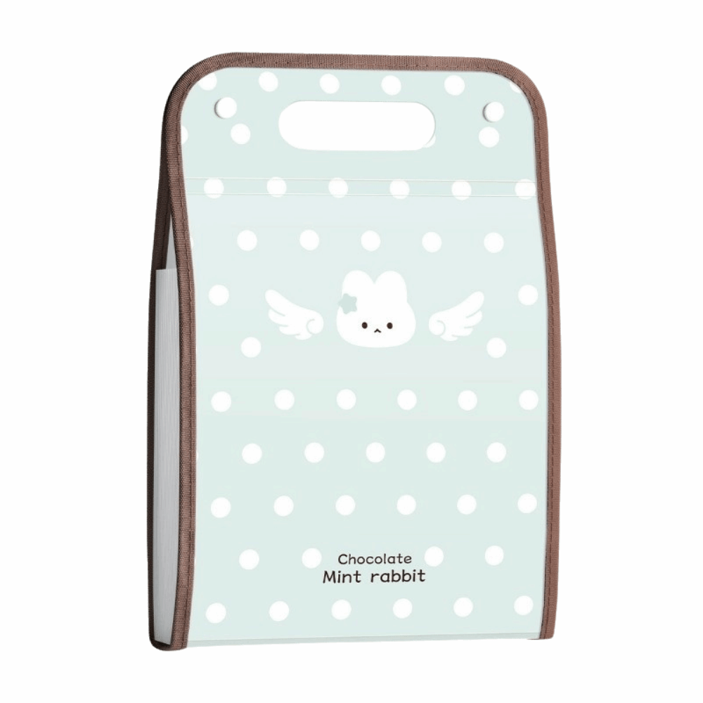 Expandable Accordion File Folder 13 Pockets - Expandable Polka Point Expanding File Folder