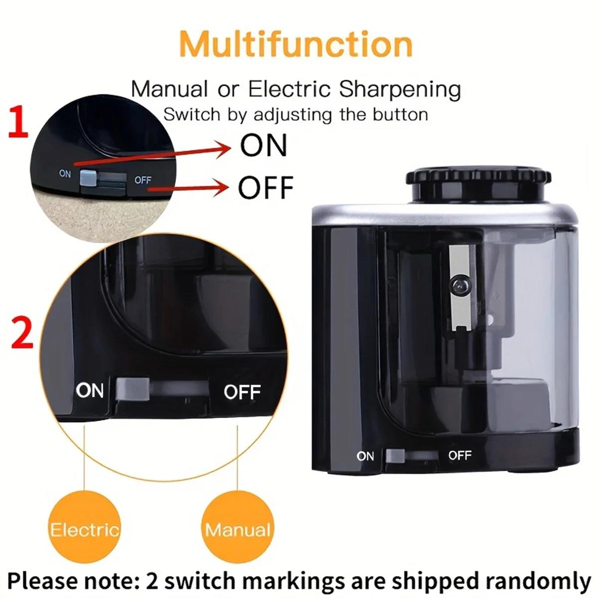 Battery Operated Electric Shar - đánh giá và giá Electric Pencil Sharpener Usb